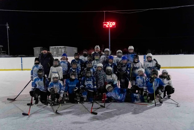 Антон Худобин в Хатанге